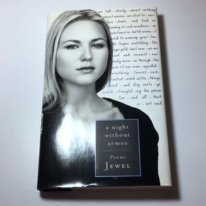 Book Jewel Poems A Night Without Armor 1998 Hardcover with dustjacket good